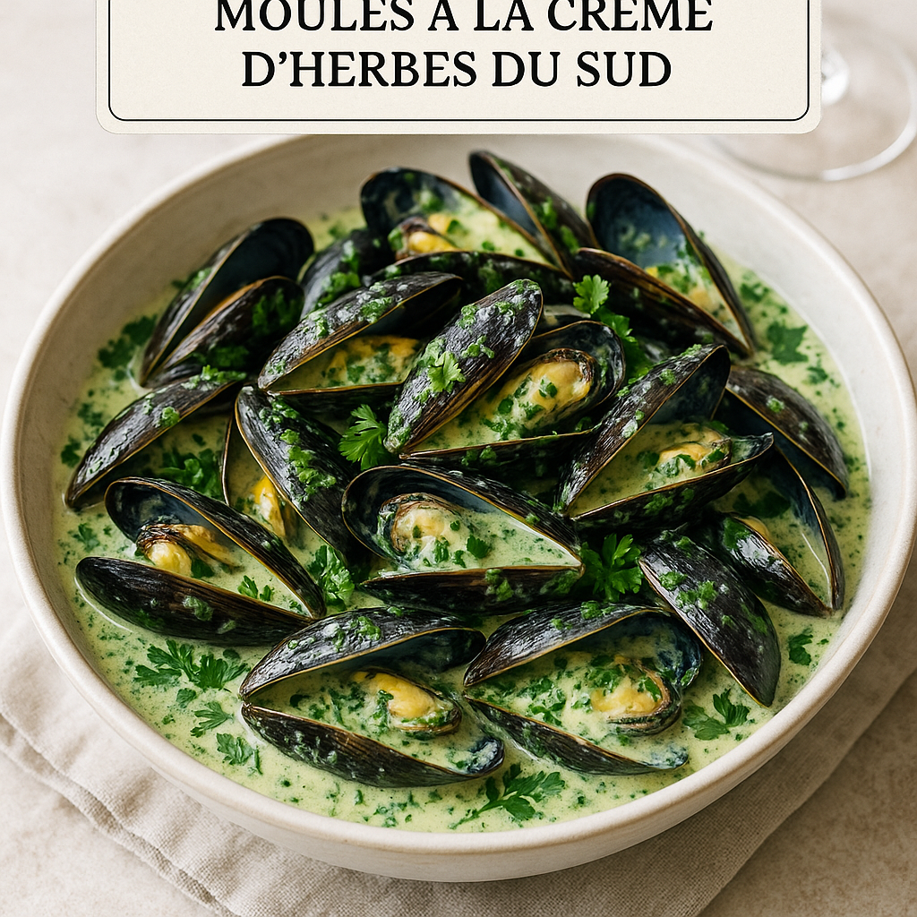 Image de Moules à la Crème d'Herbes du Sud